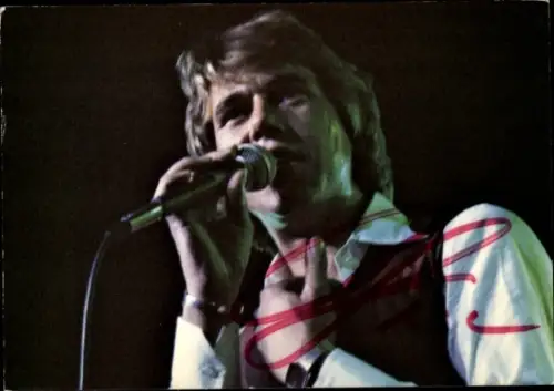 Ak Schauspieler und Sänger Roland Kaiser, Portrait, Autogramm