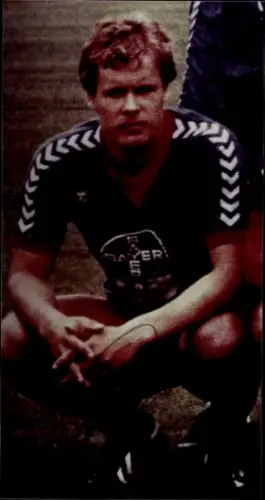 Foto Fußballer Pekka Pyykkö, KFC Uerdingen 05, Autogramm