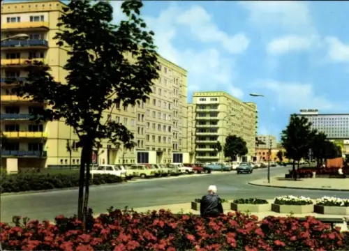 Ak Berlin Mitte, Schillingstraße, Wohnhäuser