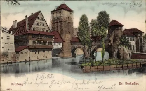 Ak Nürnberg in Mittelfranken, Henkersteg
