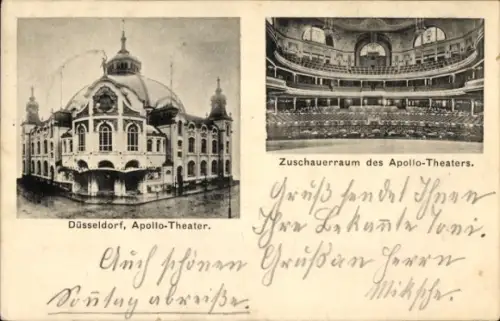 Ak Düsseldorf am Rhein, Apollo-Theater, Zuschauerraum