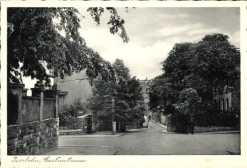Ak Iserlohn in Westfalen, Blick in die Gartenstraße, Kreuzung