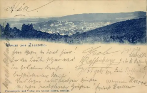 Ak Iserlohn im Märkischen Kreis, Gesamtansicht