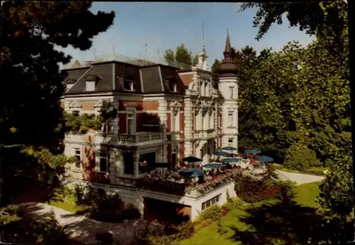 Ak Bad Schachen Lindau am Bodensee Schwaben, Strandhotel Tannhof