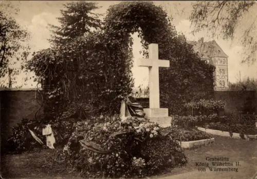 Ak Ludwigsburg in Württemberg, Grabstätte König Wilhelms II. von Württemberg