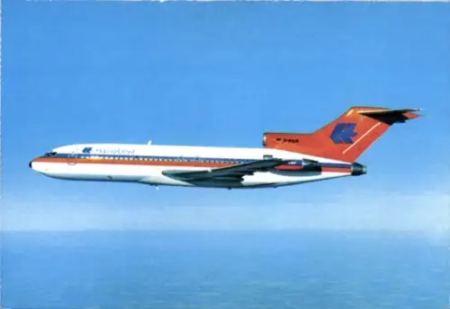 Ak Passagierflugzeug Hapag Lloyd, Boeing Jet 727