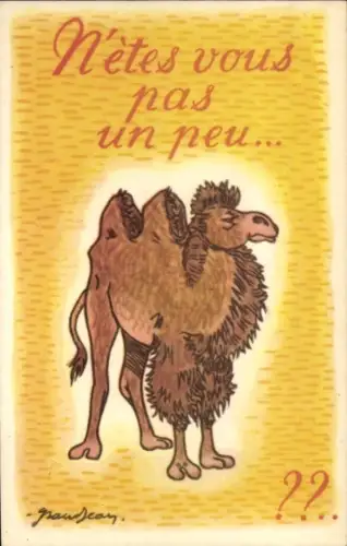 Künstler Ak Kamel, Tierporträt