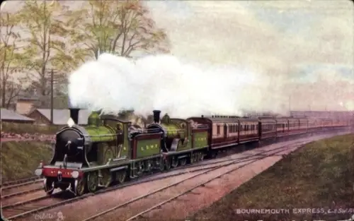 Ak Britische Eisenbahn, Bournemouth Express