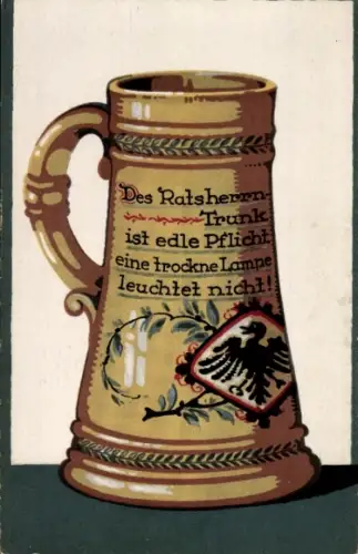Ak Bierkrug, Wappen
