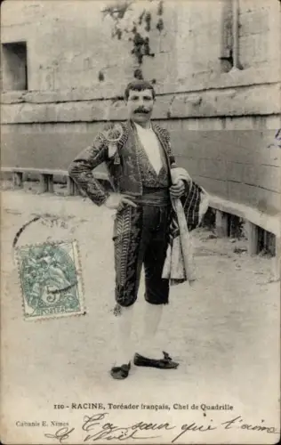 CPA Racine, Toréador français, Chef de Quadrille