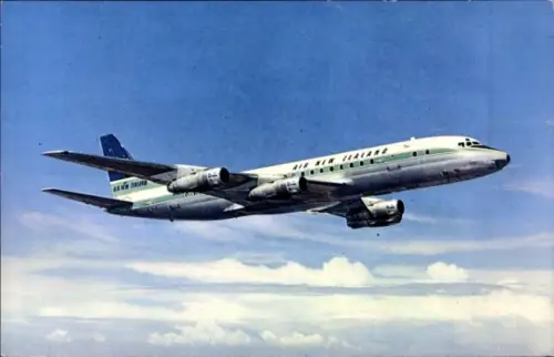 Ak Air New Zealand, Five Star Douglas DC 8, Passagierflugzeug, ZX NZA