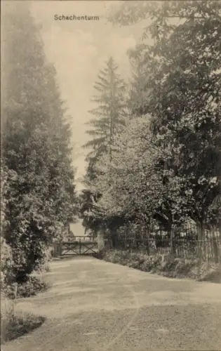 Ak Scheifling Steiermark, Schachenturm