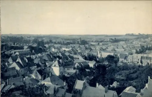 Ak Guise Aisne, Panoramablick auf  viele Dächer, ländliche Umgebung