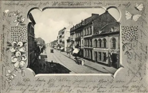 Passepartout Ak Kalk bei Köln am Rhein, Untere Hauptstraße