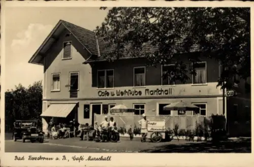 Ak Kressbronn am Bodensee, Café und Weinstube Marschall