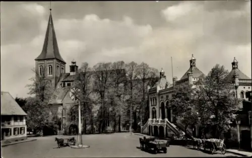 Ak Wittenburg in Mecklenburg, Marktplatz