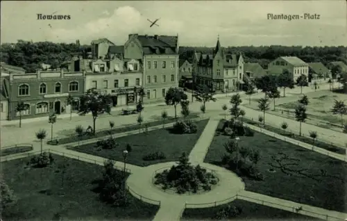 Ak Nowawes Babelsberg Potsdam, Plantagenplatz