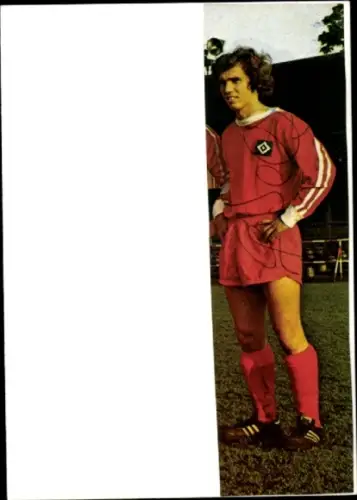 Autogramm Fußballer Günther Selke, Hamburger SV