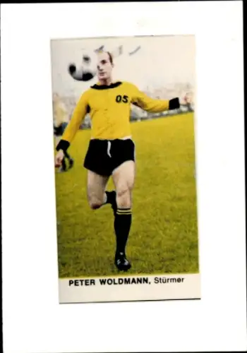 Autogramm Fußballer Peter Woldmann, Hamburger SV