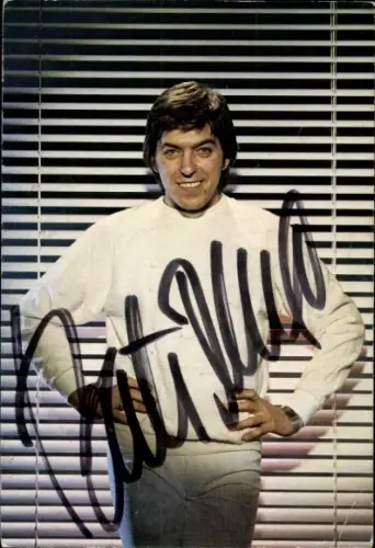 Autogrammkarte Sänger Bata Illic, Portrait, Autogramm