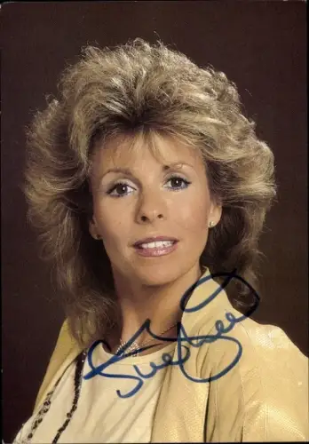 Autogrammkarte Sängerin Ireen Sheer, Portrait, Autogramm