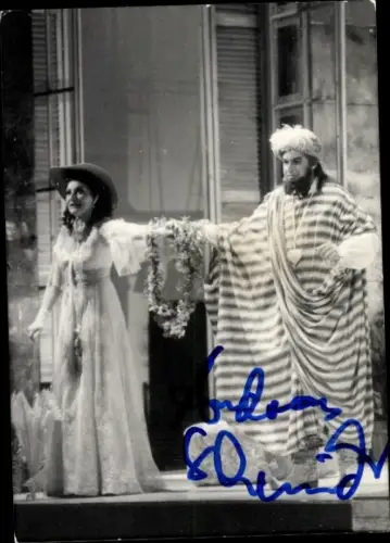 Foto Opernsänger Andreas Schmidt, als Guglielmo, Opernszene, Autogramm