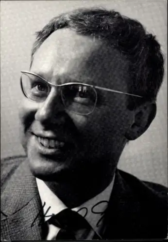 Ak Opernsänger Horst Günter, Portrait, Autogramm