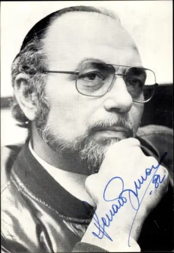 Ak Opernsänger Renato Bruson, Portrait, Autogramm