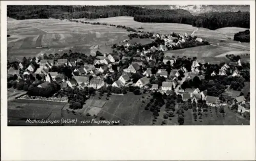 Ak Hoch Mössingen in Württemberg, Fliegeraufnahme