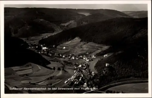 Ak Hammereisenbach Bregenbach Vöhrenbach im Schwarzwald Baden, Luftkurort  Schwarzwald, Luftaufna