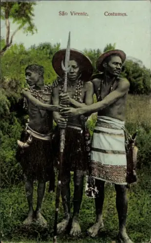 Ak São Vicente Cabo Verde Kap Verde, Afrikaner, Speer