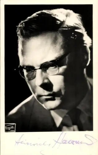 Ak Dirigent Heinrich Hollreiser