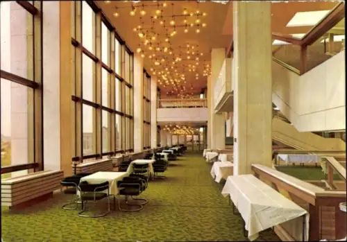 Ak Berlin Mitte, Seitenfoyer im Palast der Republik