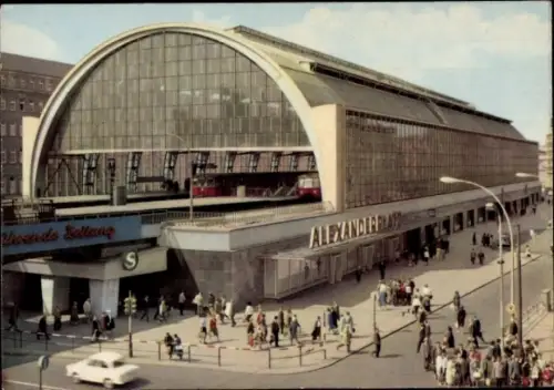 Ak Berlin Mitte, Alexanderplatz, Bahnhof