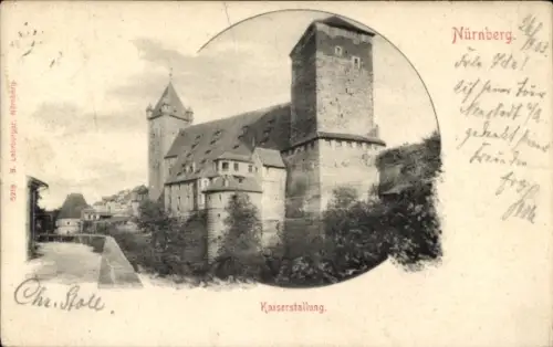 Ak Nürnberg in Mittelfranken, Kaiserstallung