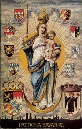 Wappen Ak München, Patrona Bavariae
