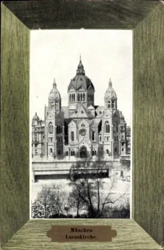 Passepartout Ak München, Lucaskirche