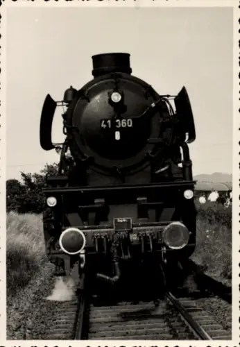 Foto Iserlohn im Märkischen Kreis, Lokomotive 41 360
