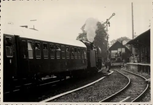 Foto Iserlohn im Märkischen Kreis, Eisenbahn, Bahnhof, Gleisansicht