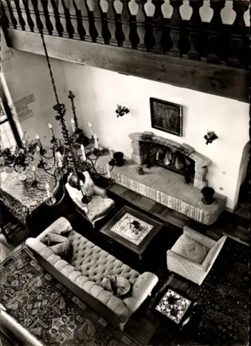 Ak Lindau am Bodensee Schwaben, Hof Reutenen, Halle