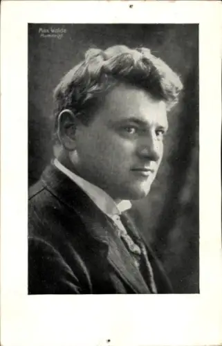Ak Humorist Max Walde