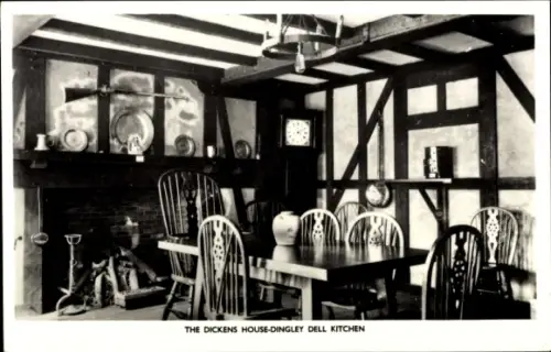 PC London City, England, Dickens House, Dingley Dell Kitchen