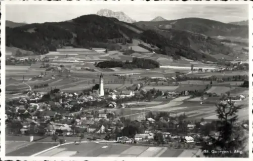 Ak Sankt Georgen im Attergau Oberösterreich, Gesamtansicht