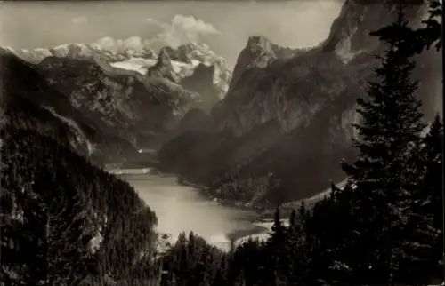 Ak Gosau in Oberösterreich, Dachstein, Gosauersee