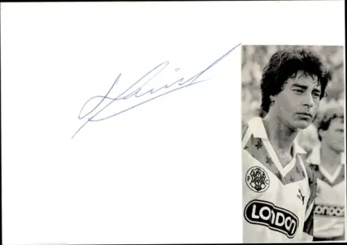 Autogramm Fußballer Sergio Maciel, FC Homburg, Portrait