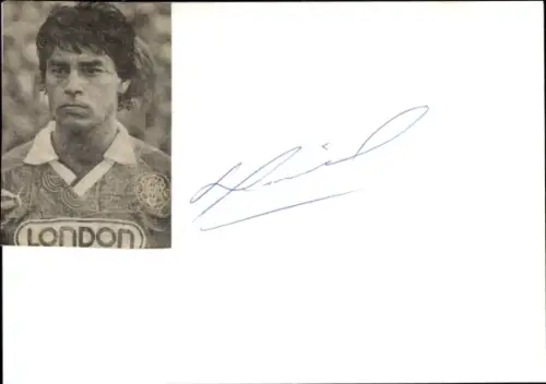 Autogramm Fußballer Sergio Maciel, FC Homburg, Portrait