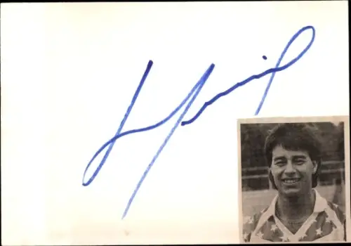 Autogramm Fußballer Sergio Maciel, FC Homburg, Portrait