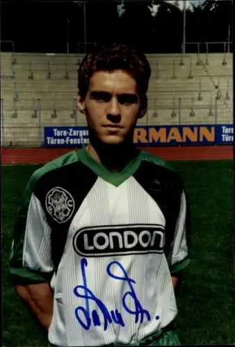 Foto Fußballer Thorsten Lahm, FC Homburg, Portrait