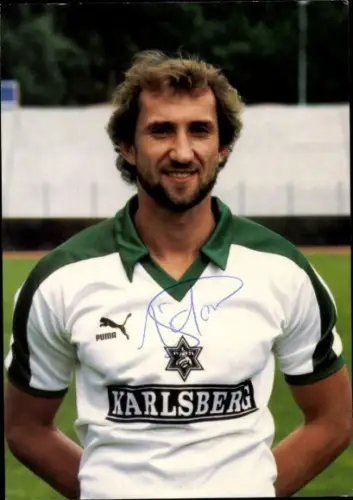 Ak Fußballer Werner Mörsdorf, FC Homburg, Autogramm