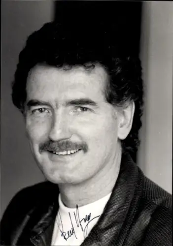 Foto Opernsänger Paul Frey, Portrait, Autogramm